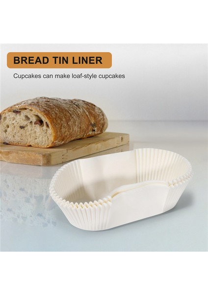 40'lı Paket Yağ Geçirmez Ekmek Kalıbı Kaplamaları Düz Kenarlı Pişirme Kağıdı Yapışmaz Kek Kalıpları Kek Kalıbı Kaplaması (Yurt Dışından) indirimleri