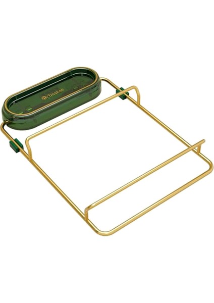 Mutfak Tek Kullanımlık Filtre Ağı Çöp Süzgeci Rafı Artıklar Ev Süzgeci Lavabo Filtre Rafı, Yeşil-Altın (Yurt Dışından)