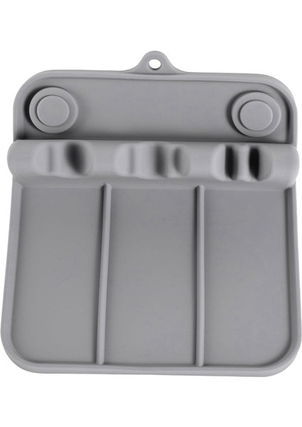 Silikon Sofra Takımı Rafı, Damlama Pedli Silikon Alet Tutucu, Kaşıklık ve Kaşıklık, Mutfak Eşyası Rafı 1 Adet (Yurt Dışından)