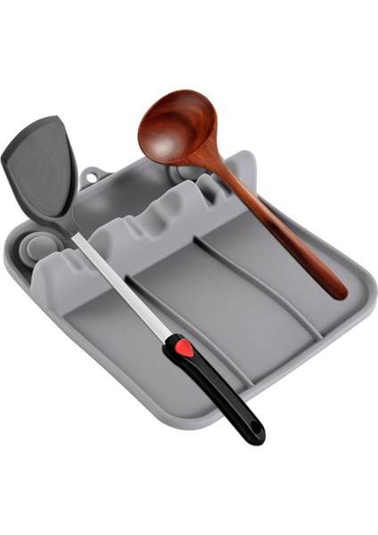 Silikon Sofra Takımı Rafı, Damlama Pedli Silikon Alet Tutucu, Kaşıklık ve Kaşıklık, Mutfak Eşyası Rafı 1 Adet (Yurt Dışından) fiyatları