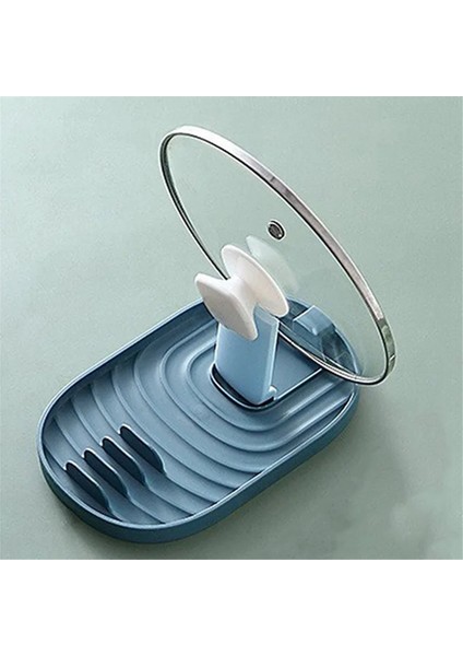 Katlanabilir Tencere Kapağı Rafı, Spatula Rafı, Entegre Saklama Rafı, Mutfak Ocağı Saklama Rafı, Süzgeç Araçları Pembe (Yurt Dışından)