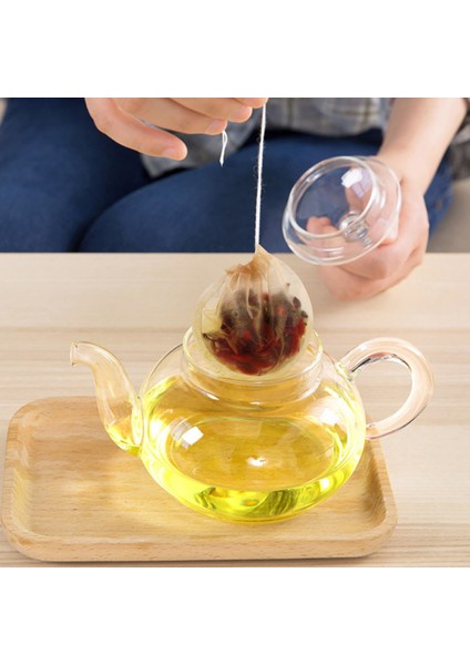 Çay Poşetleri, 300 Adet Tek Kullanımlık Boş Çay Poşeti, Çay Demliği, Bağcıklı Çay Poşetleri, Gevşek Yapraklı Bitki Çayları Için Güvenli Doğal Malzeme Çay Poşetleri, Yuvarlak Şekil (Yurt Dışından) fiyatları