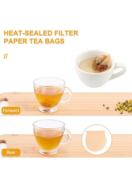 Çay Poşetleri, 300 Adet Tek Kullanımlık Boş Çay Poşeti, Çay Demliği, Bağcıklı Çay Poşetleri, Gevşek Yapraklı Bitki Çayları Için Güvenli Doğal Malzeme Çay Poşetleri, Yuvarlak Şekil (Yurt Dışından) modelleri