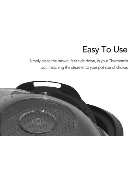 Thermomix Varoma Için 1 Adet Buharlı Tava, Delikli Delikli Buharlı Tepsi, Tm6, Tm5 ve TM31 Için (Yurt Dışından) fırsatları