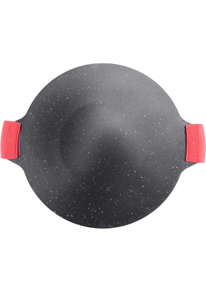 34 cm Açık Hava Kamp Izgara Plakası Yapışmaz Kore Barbekü Plakası Barbekü Et Tenceresi Düz (Yurt Dışından) indirimleri