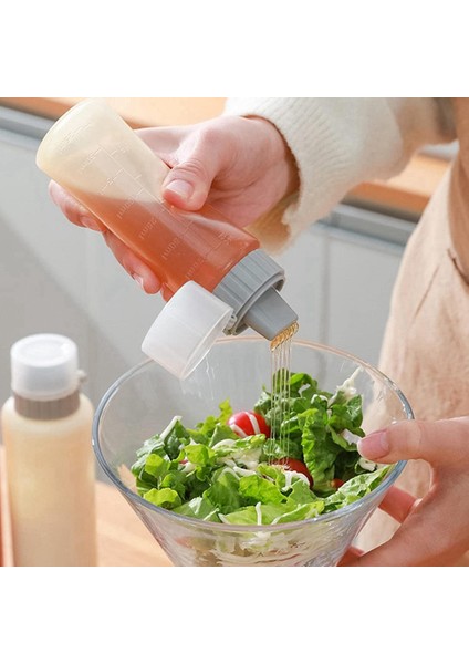 Delikli Sos Sıkma Şişesi Mutfak Ketçap Hardal Şişesi Mayonez Bal Dağıtıcı Sos Saklama Kabı B (Yurt Dışından) fiyatları