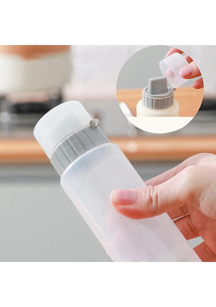 Delikli Sos Sıkma Şişesi Mutfak Ketçap Hardal Şişesi Mayonez Bal Dağıtıcı Sos Saklama Kabı B (Yurt Dışından) fırsatları