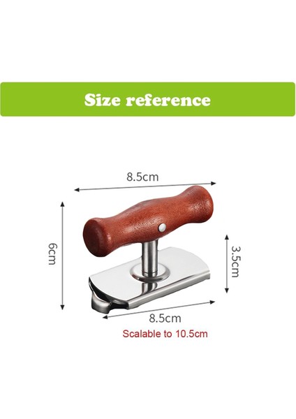 Şişe Açacağı, Kolayca Açılabilen Ayarlanabilir Tutacaklı Paslanmaz Çelik Konserve Açacağı, Yaşlılar Için Uygun, Hızlı Açma Aleti (Yurt Dışından) fırsatları