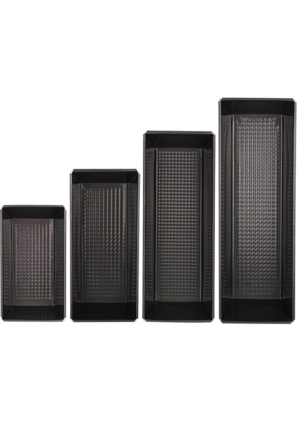 Karbon Çelik Mutfak Pişirme Kalıbı Ev-Dikdörtgen Tost Kalıbı Yapışmaz Kek Ekmek Somun Kalıbı Tepsisi Pişirme Kabı Fırın Tepsisi (Yurt Dışından)