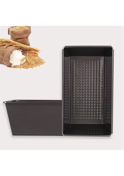 Karbon Çelik Mutfak Pişirme Kalıbı Ev-Dikdörtgen Tost Kalıbı Yapışmaz Kek Ekmek Somun Kalıbı Tepsisi Pişirme Kabı Fırın Tepsisi (Yurt Dışından) fırsatları