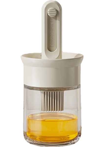 Entegre Şişeli Ayarlanabilir Teleskopik Yağ Fırçası, Yüksek Sıcaklığa Dayanıklı, Mutfak, Barbekü ve Fırınlama Için Ideal (Yurt Dışından)