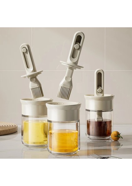 Entegre Şişeli Ayarlanabilir Teleskopik Yağ Fırçası, Yüksek Sıcaklığa Dayanıklı, Mutfak, Barbekü ve Fırınlama Için Ideal (Yurt Dışından) fiyatları