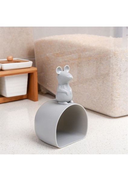 Basit ve Şık Pirinç Ölçü Kabı Kaşık Pirinç Kabı Fare Şeklinde Ölçü Kabı Ev Mutfak Aletleri (Yurt Dışından) fırsatları