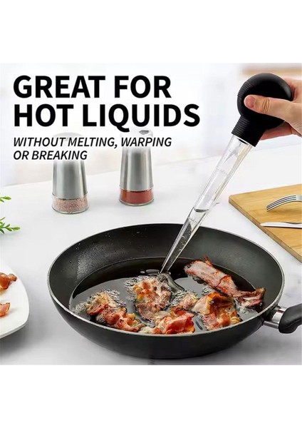 Hindi Baster Silikon Vakumlu Ampul ve Temizleme Fırçası Et, Tavuk, Sığır Eti, Pişirme, Marinat, Barbekü Aletleri Için (Yurt Dışından) fiyatları