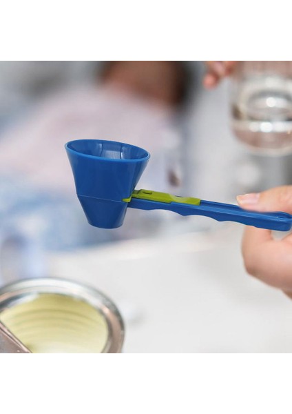 Ölçü Kepçesi Huni Çok Amaçlı Yeniden Kullanılabilir Toz Kaşığı Uzun Saplı Taşınabilir Kahve Çekirdeği Hunisi (Yurt Dışından) fırsatları