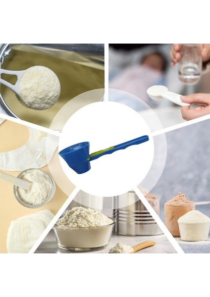 Ölçü Kepçesi Huni Çok Amaçlı Yeniden Kullanılabilir Toz Kaşığı Uzun Saplı Taşınabilir Kahve Çekirdeği Hunisi (Yurt Dışından) indirimleri