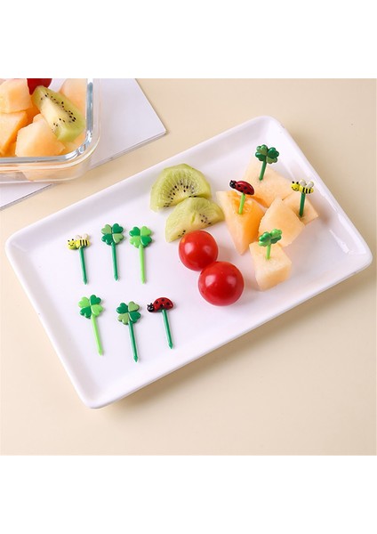 Çocuklar Için Meyve Toplama Iğneleri, Kürdan Süslemeleri, Mini Meyveli Kek, Tatlı, Yiyecek, Öğle Yemeği Kutusu, Bento Aksesuarları (Yurt Dışından) fırsatları