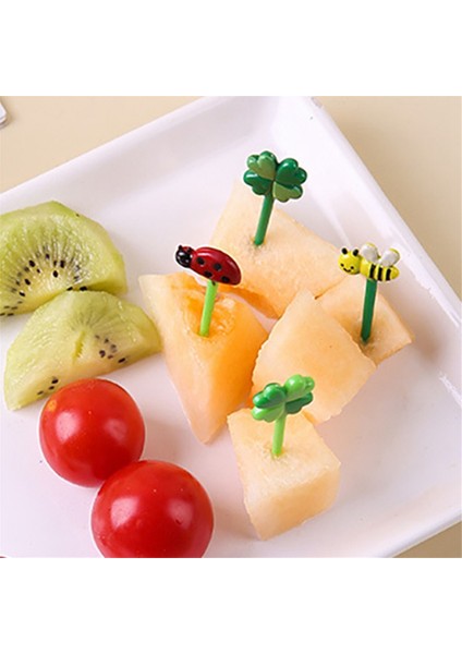 Çocuklar Için Meyve Toplama Iğneleri, Kürdan Süslemeleri, Mini Meyveli Kek, Tatlı, Yiyecek, Öğle Yemeği Kutusu, Bento Aksesuarları (Yurt Dışından) indirimleri