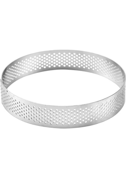 Adet 18 cm Delikli Yuvarlak Tart Halkaları Yuvarlak Paslanmaz Çelik Meyveli Turta Kiş Kek Mus Kalıbı Mutfak Pişirme Aracı (Yurt Dışından) indirimleri
