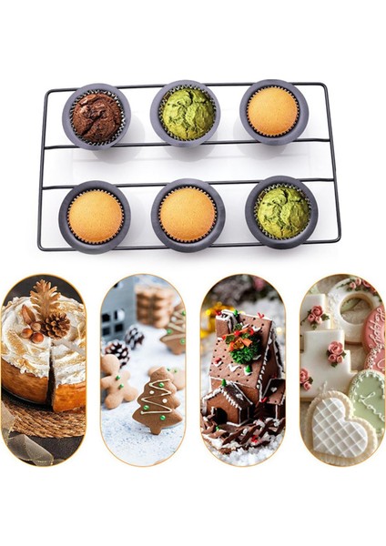 Bardaklık Yapışmaz Popover Tepsisi Muffin Cupcake Pişirme Kabı Puding Tepsisi Fırında Pişirme Için Frittata Muffin Kiş Puding Kek (Yurt Dışından) indirimleri