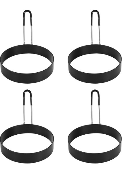 Yumurta Halkaları, 4'lü Paket Paslanmaz Çelik Yumurta Pişirme Halkaları, Yumurta ve Omlet Kızartmak Için Krep Kalıbı (Yurt Dışından) fiyatları