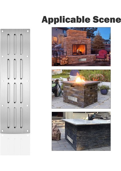 Izgara Aksesuarı Havalandırması Için Paslanmaz Çelik Havalandırma Paneli ve Ekranlı Dış Mekan Mutfağına Uygun (Yurt Dışından) fiyatları