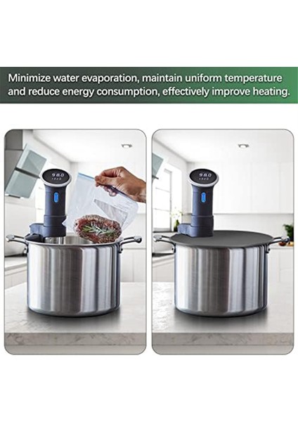 Hassas Pişirme Için Sous Vide Kapağı - Anova Culinary Sous Vide Hassas Pişirici ve Gri Tencereye Kadar Uygun (Yurt Dışından) fiyatları