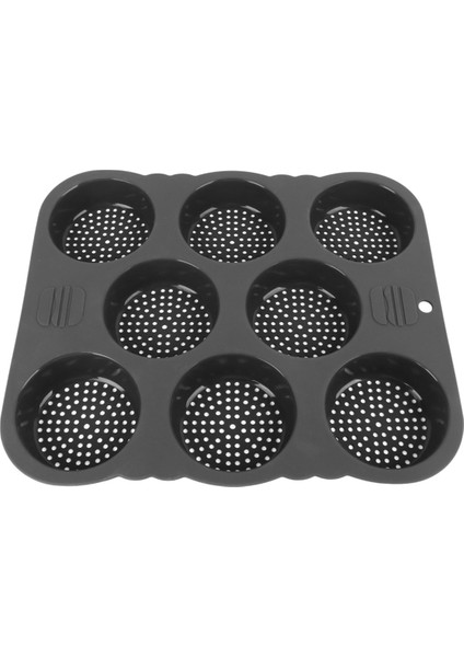 Hamburger Ekmeği Kalıbı Silikon 8 Bölmeli Kolay Çıkarılabilir Hamburger Ekmeği Kalıbı Tava Mutfak Aletleri (Yurt Dışından) fiyatları