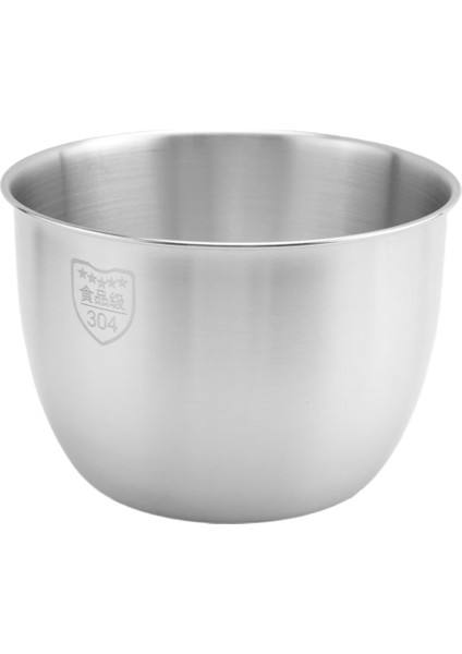 Mutfak Paslanmaz Çelik 304 Karıştırma Kabı Derin Tasarım Pişirme Pişirme Kek Ekmek Salata Mutfak Mikser Kabı, 2800ML (Yurt Dışından)