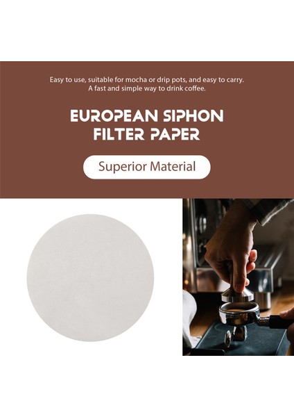 V60 Damlatıcı Kahve Filtreleri Aletleri Için Espresso Kahve Makinesi Için 500 Adet Yuvarlak Kahve Filtre Kağıdı Moka Pot Kağıt Filtresi, 60MM (Yurt Dışından) fırsatları