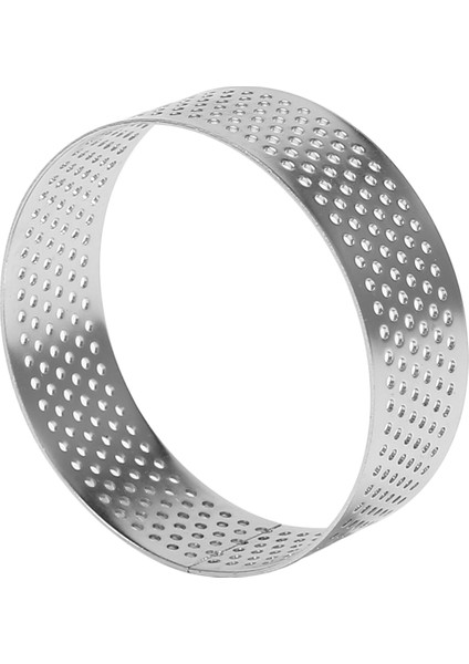 10 Adet 6 cm Dairesel Tart Halkası Pizza Tatlı Dıy Paslanmaz Çelik Delikli Meyveli Turta Kek Mus Kalıpları Pişirme Kalıbı Aracı (Yurt Dışından) indirimleri
