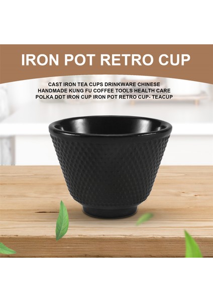 Dökme Demir Çay Fincanları, Içecek Kapları, Çin El Yapımı Kung Fu Kahve Aletleri, Sağlık Bakım, Benekli Demir Fincan, Demir Tencere, Retro Fincan - Çay Fincanı (Yurt Dışından) fırsatları