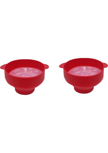 Yüksek Kaliteli Mikrodalga Patlamış Mısır Kasesi Kovası Silikon Kendin Yap Patlamış Mısır Makinesi Kapaklı Cips Meyve Tabağı Mutfak Kolay Araçlar D (Yurt Dışından)