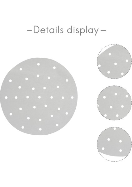 100 Adet Fritöz Kaplaması, 9 Inç Bambu Buhar Kaplaması, Premium Delikli Parşömen Buhar Kağıdı, Yapışmaz Buhar Matı, 5.3 ve 5.8 Qt Fritözler/pişirme/yemek Pişirme Için Mükemmel (Yurt Dışından) indirimleri