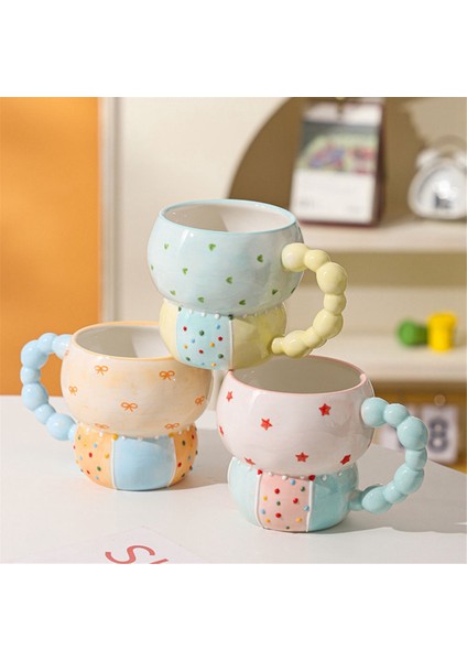 Seramik Bardak Renkli Kahve Fincanı Ev Fincanı Kahvaltı Fincanı Süt Kahve Çay Meyve Suyu Yulaf Suyu Fincanı, B (Yurt Dışından) modelleri