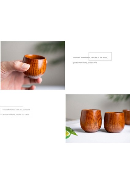 Ahşap Bardak Masif Ahşap Bardak Masif Ahşap Su Çay Bardağı Mutfak Oturma Odası Için (Yurt Dışından) fırsatları