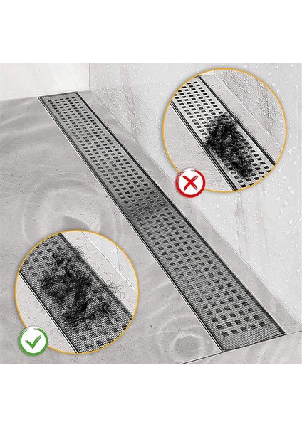 Süzgeç Mutfak Lavabosu Kanalizasyon Gider Tıkacı Banyo Filesi Çıkartmalar Tek Kullanımlık Duş Zemin Gider Filtresi 70MMX10M (Yurt Dışından) modelleri