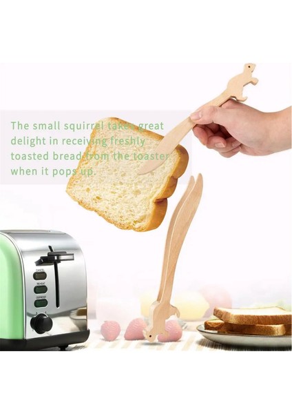 Sincap Şeklinde Ahşap Yemek Tostu Salata Maşası Mutfak Tost Makinesi Pastırma Şeker Buzlu Çay Maşası Çay Klipsleri Maşa (Yurt Dışından) fırsatları