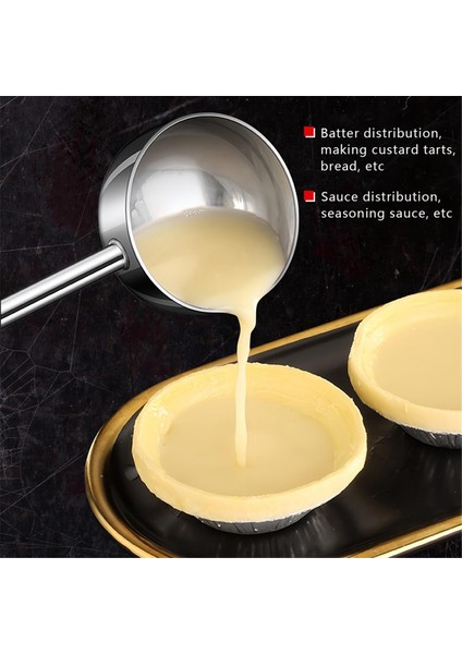 Küçük Çorba Kepçesi Paslanmaz Çelik Metal Derin Kaşık, Dökme Ağzı, 2 Oz Uzun Saplı Sos Kepçeleri, Mutfak Için 2 Paket (Yurt Dışından) modelleri