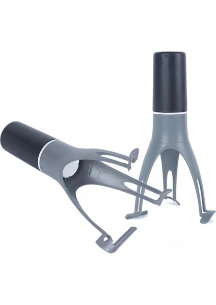 Üçgen Yumurta Çırpıcı Mini Yarı Otomatik Krema Mikseri Pişirme Karıştırma Aracı Pişirme Gereçleri Siyah ve Gri (Yurt Dışından)