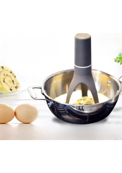 Üçgen Yumurta Çırpıcı Mini Yarı Otomatik Krema Mikseri Pişirme Karıştırma Aracı Pişirme Gereçleri Siyah ve Gri (Yurt Dışından) fırsatları