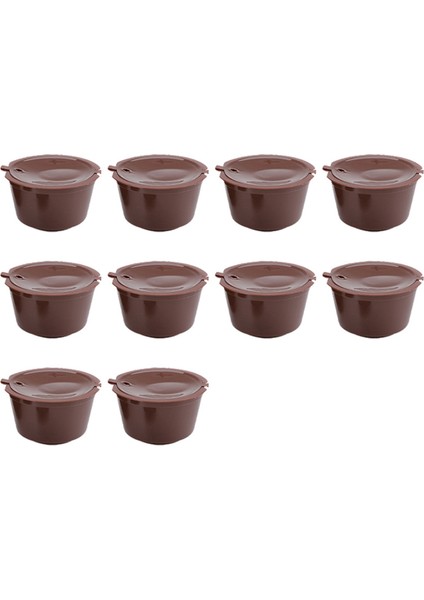 Doldurulabilir Kahve Filtresi Kupası Uyumlu Tat Adaptörü Yeniden Kullanılabilir Makine Pod Uyumlu Kit (Yurt Dışından)