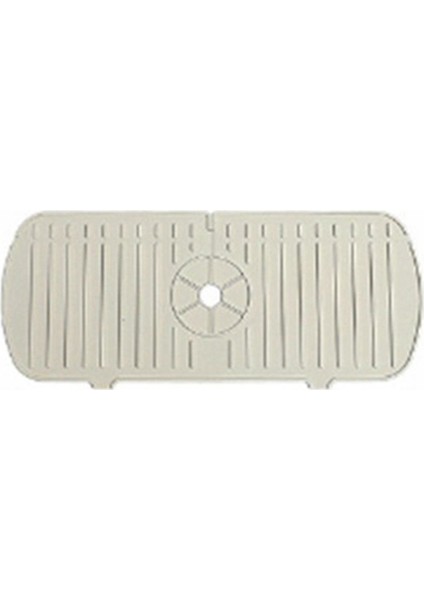 Mutfak Silikon Drenaj Pedi Banyo Musluğu Damlama Matı Lavabo Lavabo Sıçrama Geçirmez Drenaj Pedi Masa Bej S (Yurt Dışından)