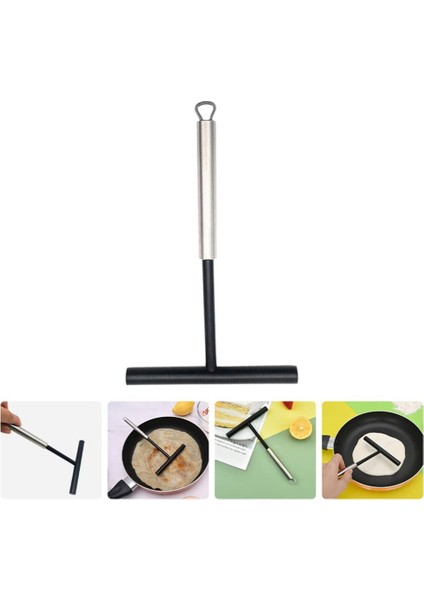 2 Adet Krep Dağıtıcısı Silikon Paslanmaz Çelik Krep Spatulası Krep, Pankek, Pişirme, Mutfak Için Yayıcı (Yurt Dışından) indirimleri