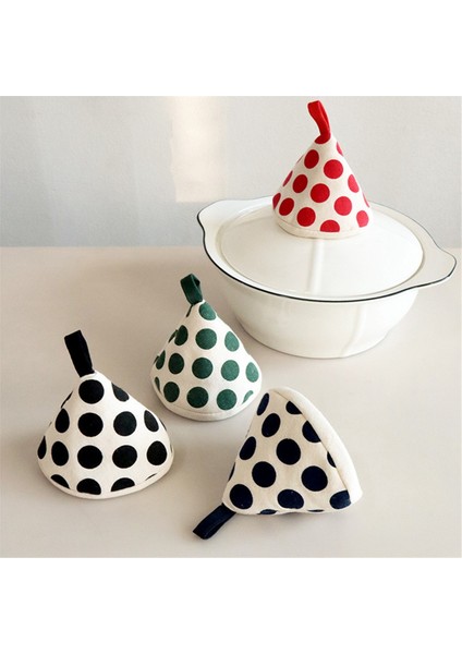 Mutfak Haşlanmaya Karşı Üçgen Tencere Sapı Kapağı Isı Yalıtım Eldiveni Sevimli Kumaş Tencere Kapağı Tencere Kılıfı Mavi (Yurt Dışından) modelleri