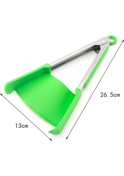 Mutfak Spatulası ve Maşası Yapışmaz, Isıya Dayanıklı, Paslanmaz Çelik Çerçeve, Gıda Sınıfı Silikon ve Bulaşık Makinesinde Yıkanabilir Kırmızı (Yurt Dışından) fırsatları