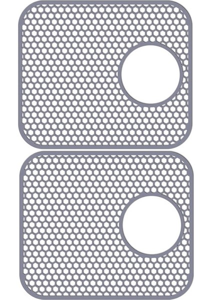 Silikon Lavabo Matı, Arka Tahliyeli Mutfak Lavabosu Için 2'li Paket Lavabo Koruyucu, Katlanabilir Kaymaz Isıya Dayanıklı Lavabo Matı (Yurt Dışından) indirimleri
