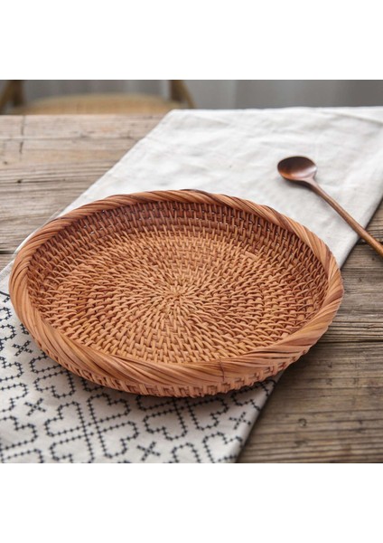 Paket Rattan Dokuma Saklama Sepeti, Ekmek Sepeti, Sergileme Sepeti, Meyve Şekeri, Kek Tepsisi, Anahtarlar, Cüzdan, Cep Telefonu Için (7,5 Inç) (Yurt Dışından) indirimleri