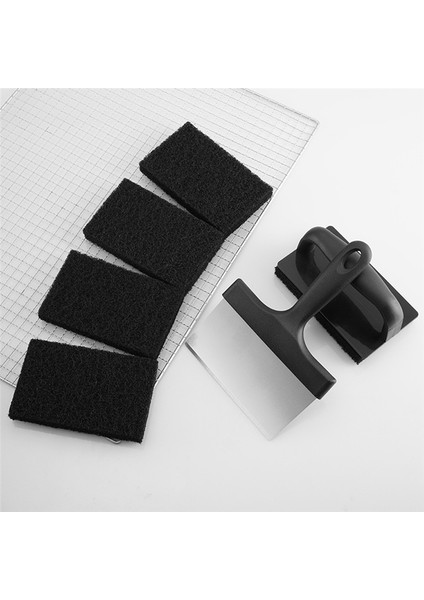 Izgara Temizleme Seti Düz Üstlü Ovma Pedleri ve 6 Inçlik Izgara Kazıyıcı Çizmeyen Izgara Ovma Temizleme Pedi (Yurt Dışından) indirimleri