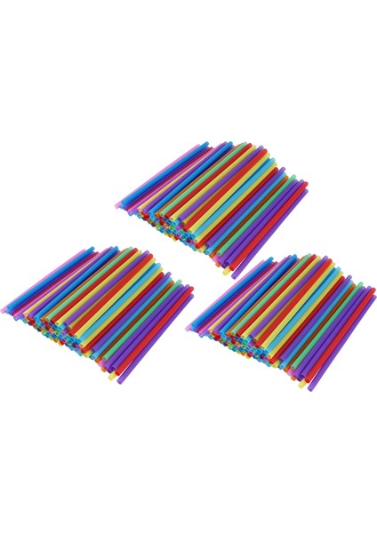 300 Adet 10,3 Inç Jumbo Pipet Smoothie Pipetleri Milkshake Pipetleri Ekstra Geniş Ekstra Uzun Çeşitli Parlak Renkler (Yurt Dışından) fiyatları